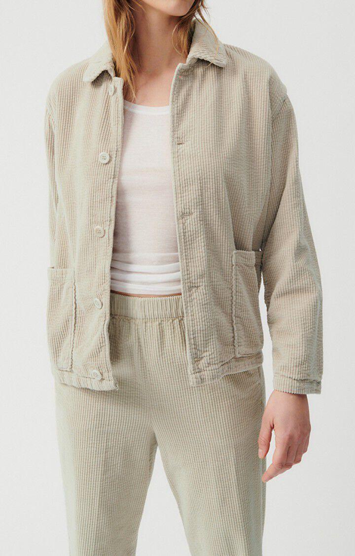 american vintage Veste femme Padow - MASTIC 54 Manches longues Beige - E23