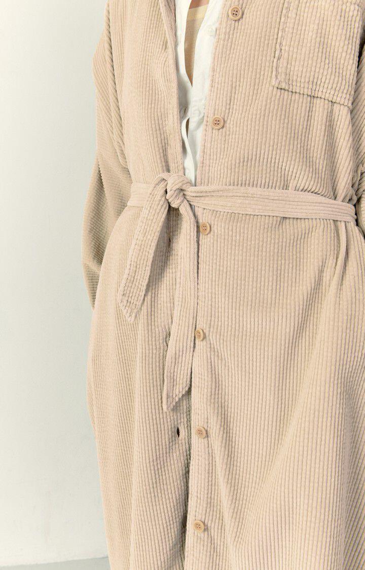 American Vintage Veste Femme Padow - MASTIC Manches Longues Beige - H22