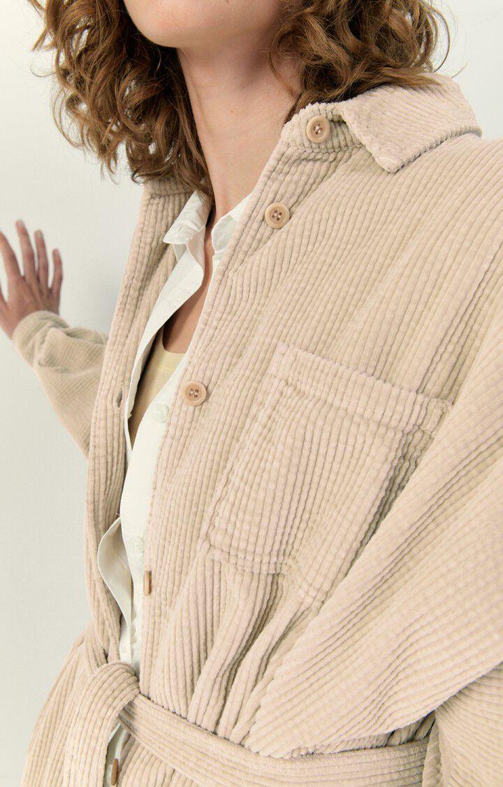 American Vintage Veste Femme Padow - MASTIC Manches Longues Beige - H22