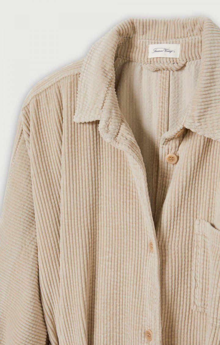 American Vintage Veste Femme Padow - MASTIC Manches Longues Beige - H22B