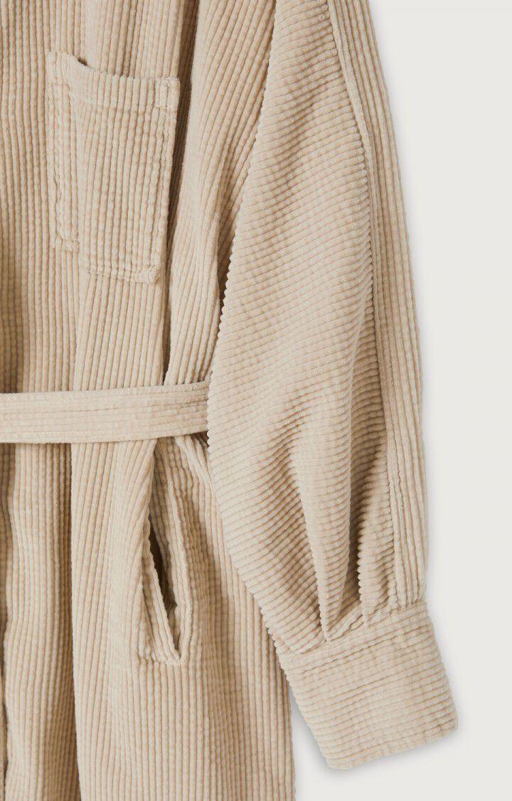 American Vintage Veste Femme Padow - MASTIC Manches Longues Beige - H22B