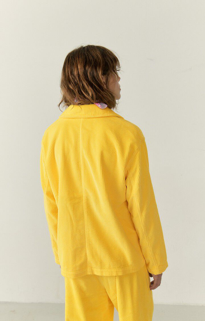 American Vintage Veste Femme Padow - SOLEIL 54 Manches Longues Jaune - E23