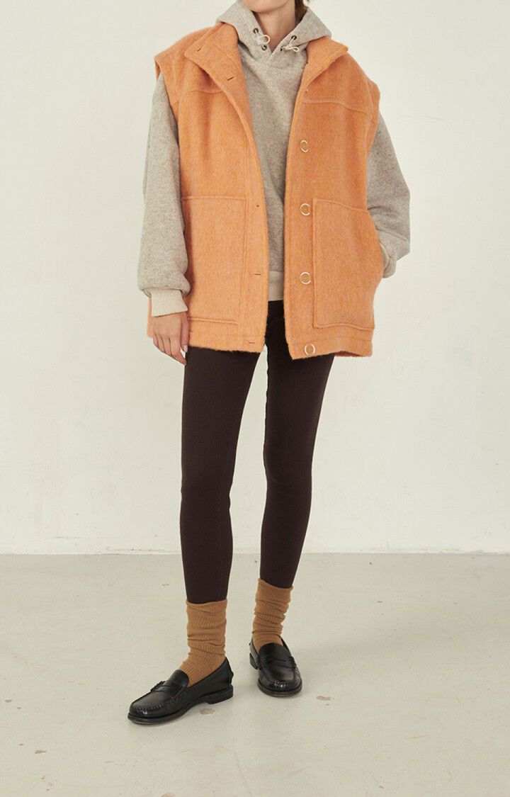 American Vintage Veste Femme Roly - POMELO CHINE Orange - H22
