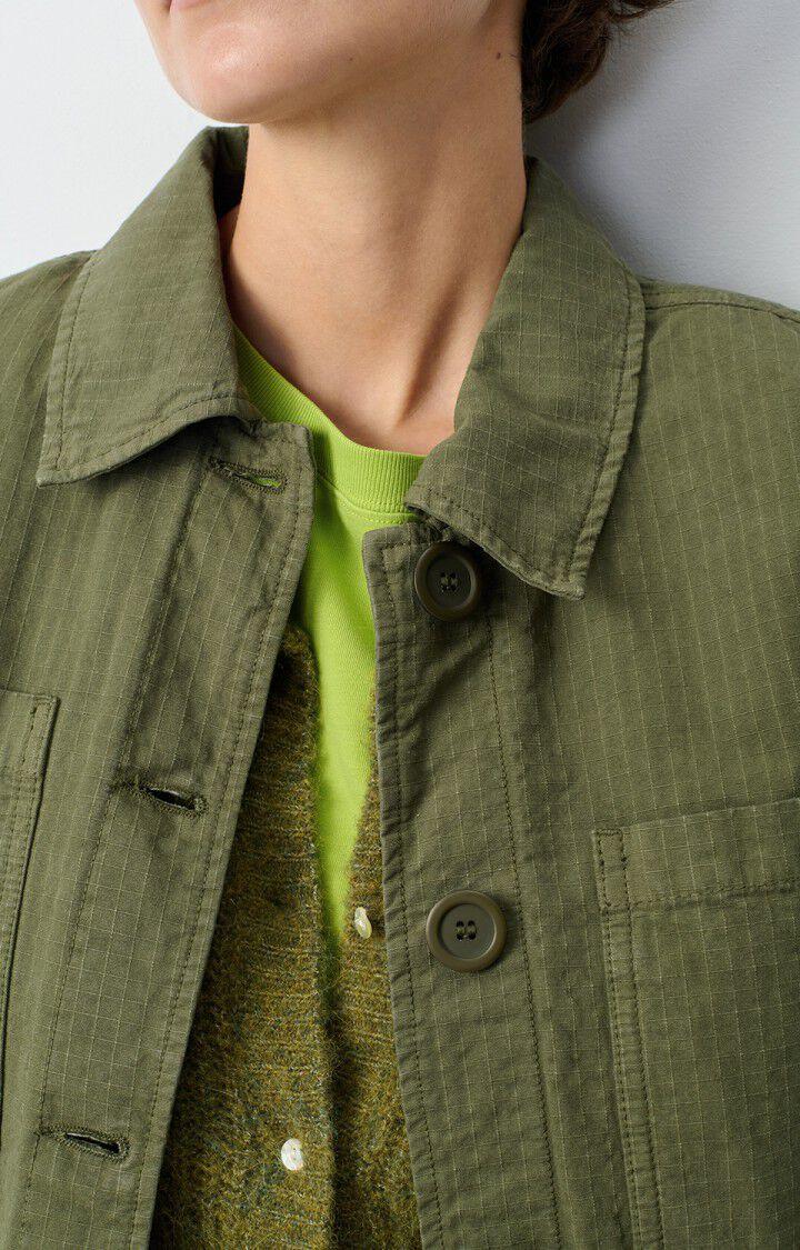 American Vintage Veste Femme Rygybay - KAKI 58 Manches Longues Vert - H24