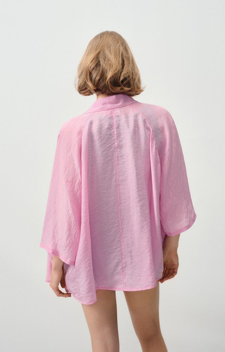 American Vintage Veste Femme Scarow - CHAMALLOW 53 Manches Chauve-souris Rose - E24