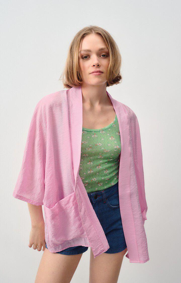 american vintage Veste femme Scarow - CHAMALLOW 53 Manches chauve-souris Rose - E24