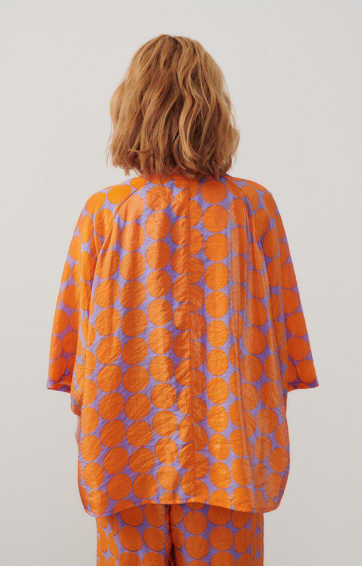 American Vintage Veste Femme Scarow - PAM 53 Manches Chauve-souris Orange - E24