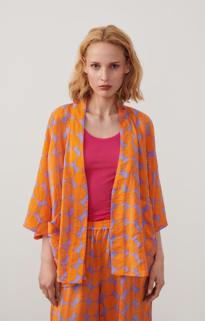 american vintage Veste femme Scarow - PAM 53 Manches chauve-souris Orange - E24