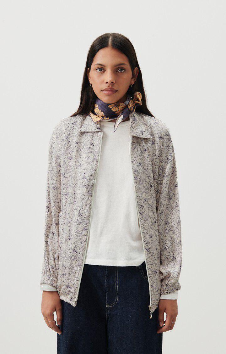 american vintage Veste femme Shaning - NINA 52 Manches longues Blanc - H23