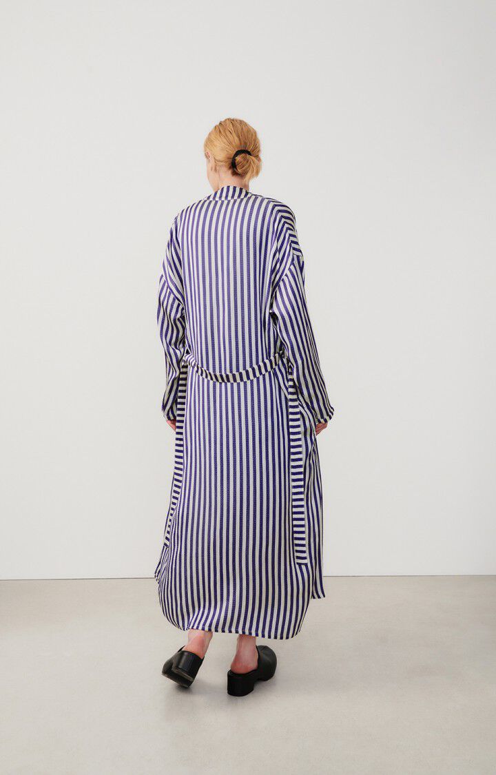 American Vintage Veste Femme Shaning - RAYURES VIOLETTES 48 Manches Longues Violet - E24