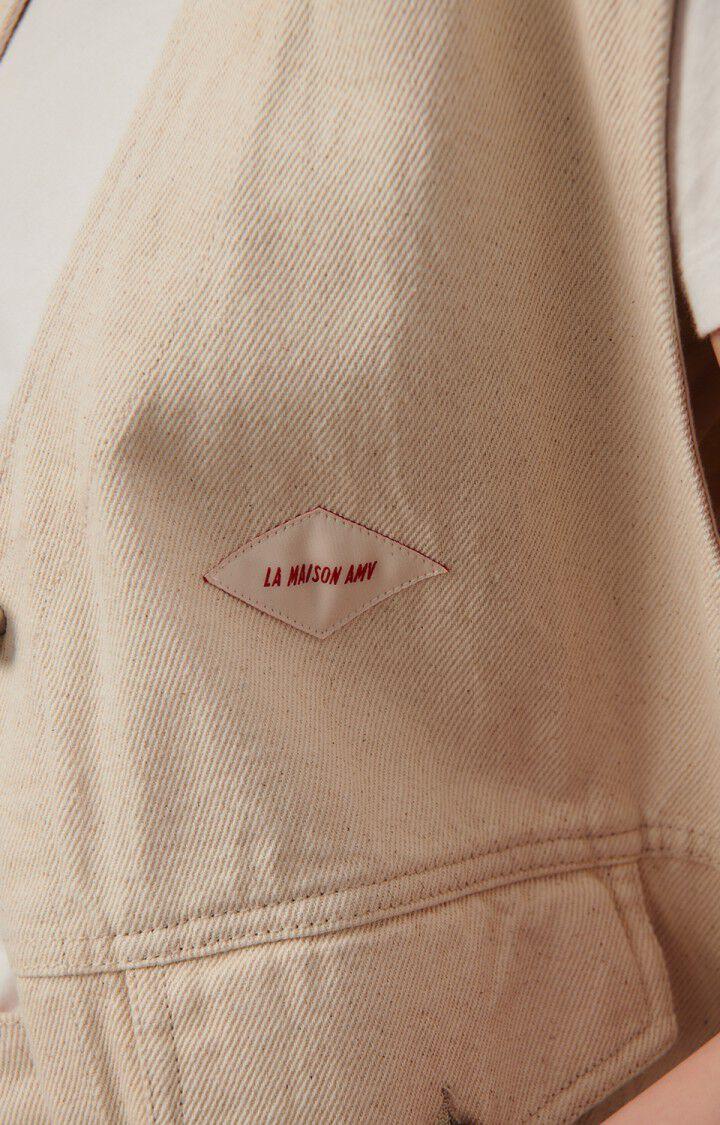 American Vintage Veste Femme Tineborow - ECRU 0 Sans Manches Beige - E24