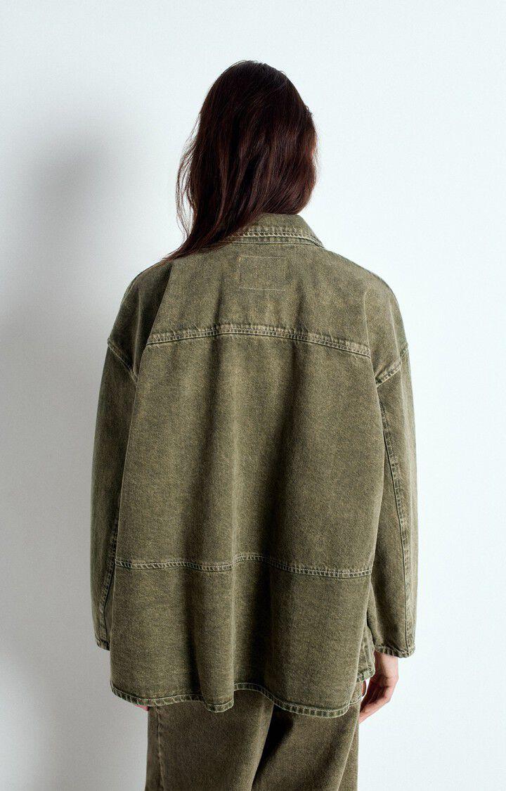 American Vintage Veste Femme Uzatown - OLIVE 51 Manches Longues Vert - E25