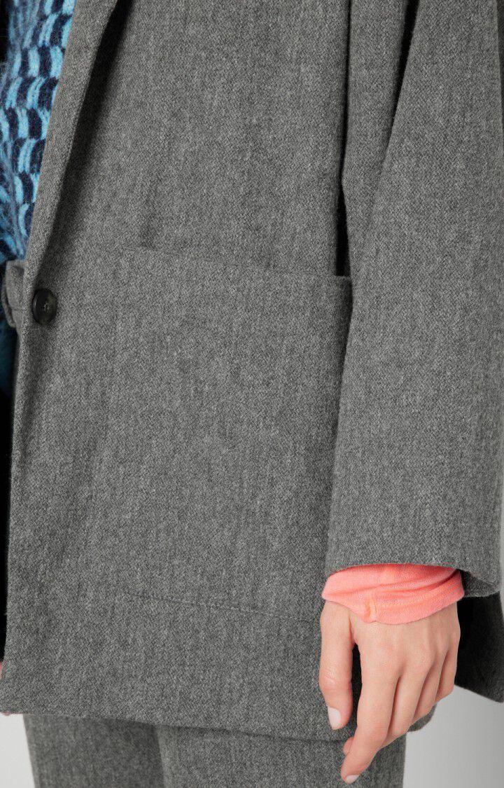 American Vintage Veste Femme Weftown - GRIS CHINE Gris - H22