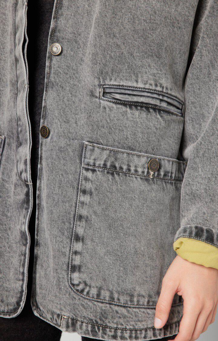 American Vintage Veste Femme Yopday - GRIS POIVRE ET SEL Gris - H22