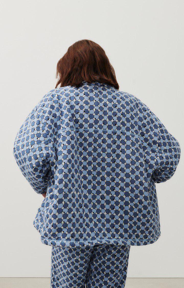 American Vintage Veste Femme Yuzy - SACHA 49 Manches Longues Bleu - H23