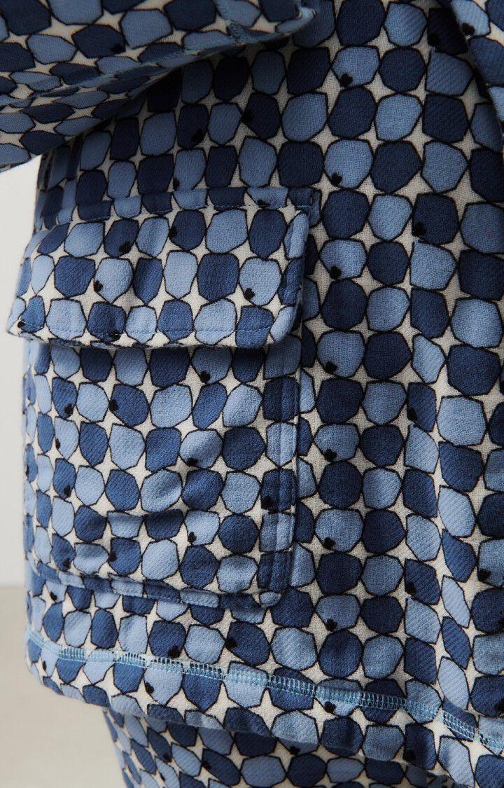 American Vintage Veste Femme Yuzy - SACHA 49 Manches Longues Bleu - H23