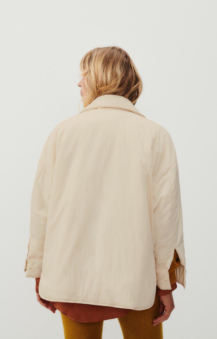 American Vintage Veste Femme Zotcity - ECRU 49 Manches Longues Beige - E24
