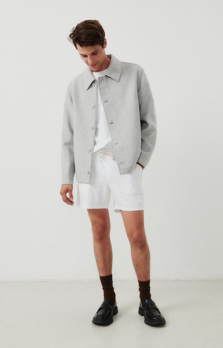 American Vintage Veste Homme Dadoulove - POLAIRE CHINE 64 Manches Longues Gris - H24