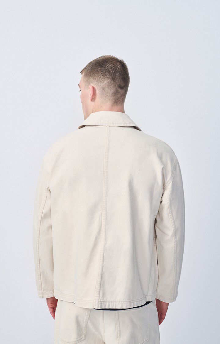 American Vintage Veste Homme Datcity - ECRU 58 Manches Longues Beige - H24