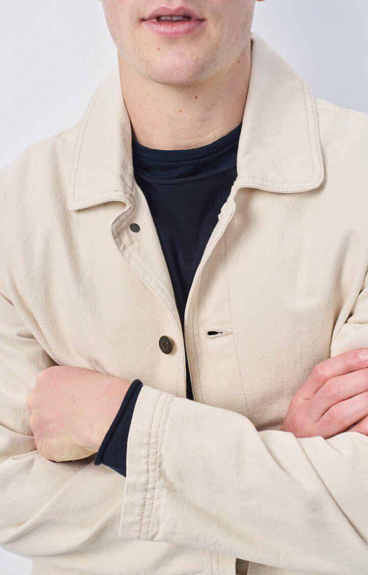 American Vintage Veste Homme Datcity - ECRU 58 Manches Longues Beige - H24