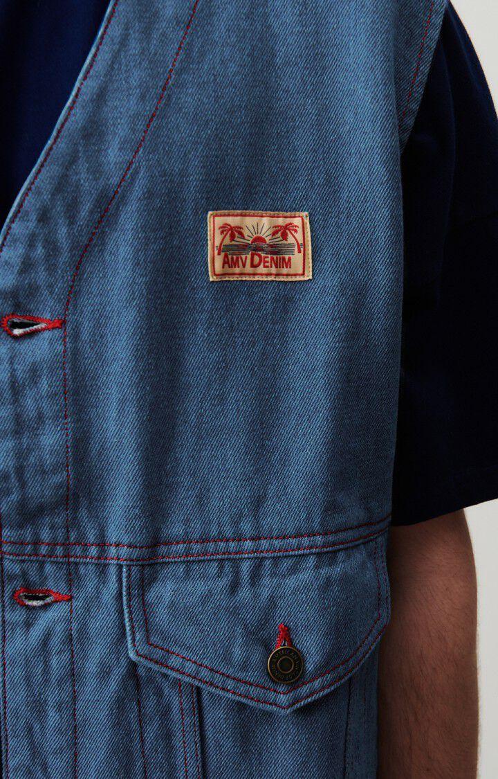 American Vintage Veste Homme Faow - BLUE 0 Sans Manches Bleu - E24