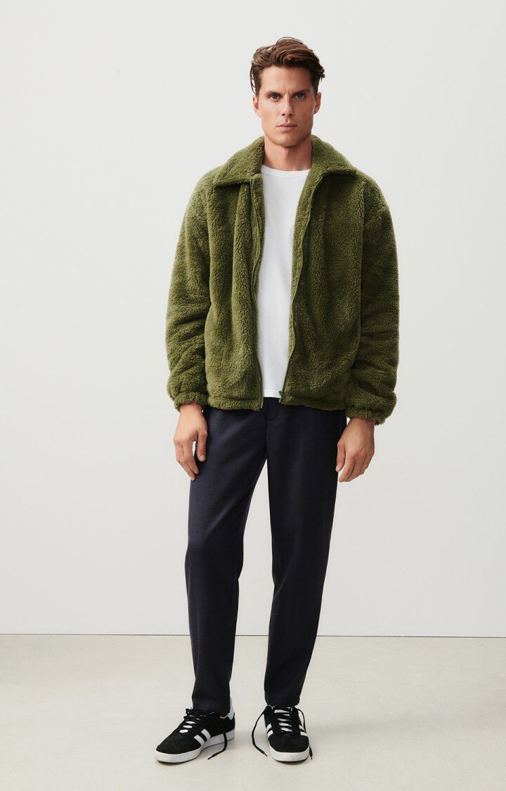 American Vintage Veste Homme Fudybrow - KAKI 61 Manches Longues Vert - H23