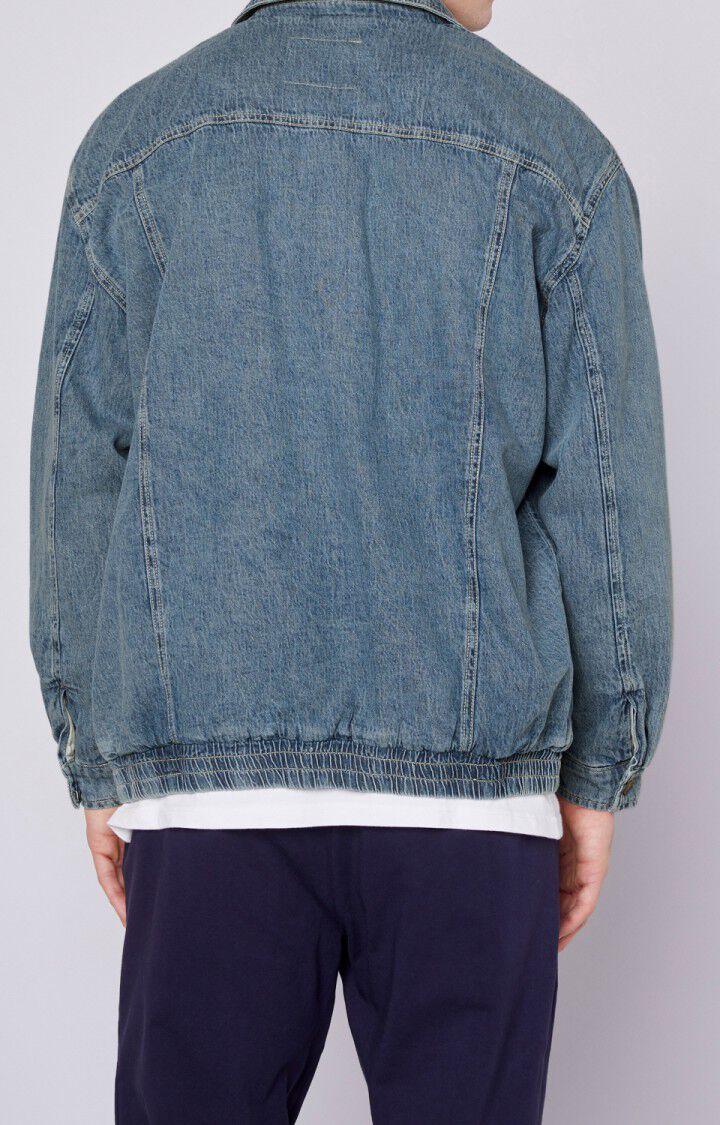 American Vintage Veste Homme Fybee - BLEU STONE Manches Longues Bleu - E22