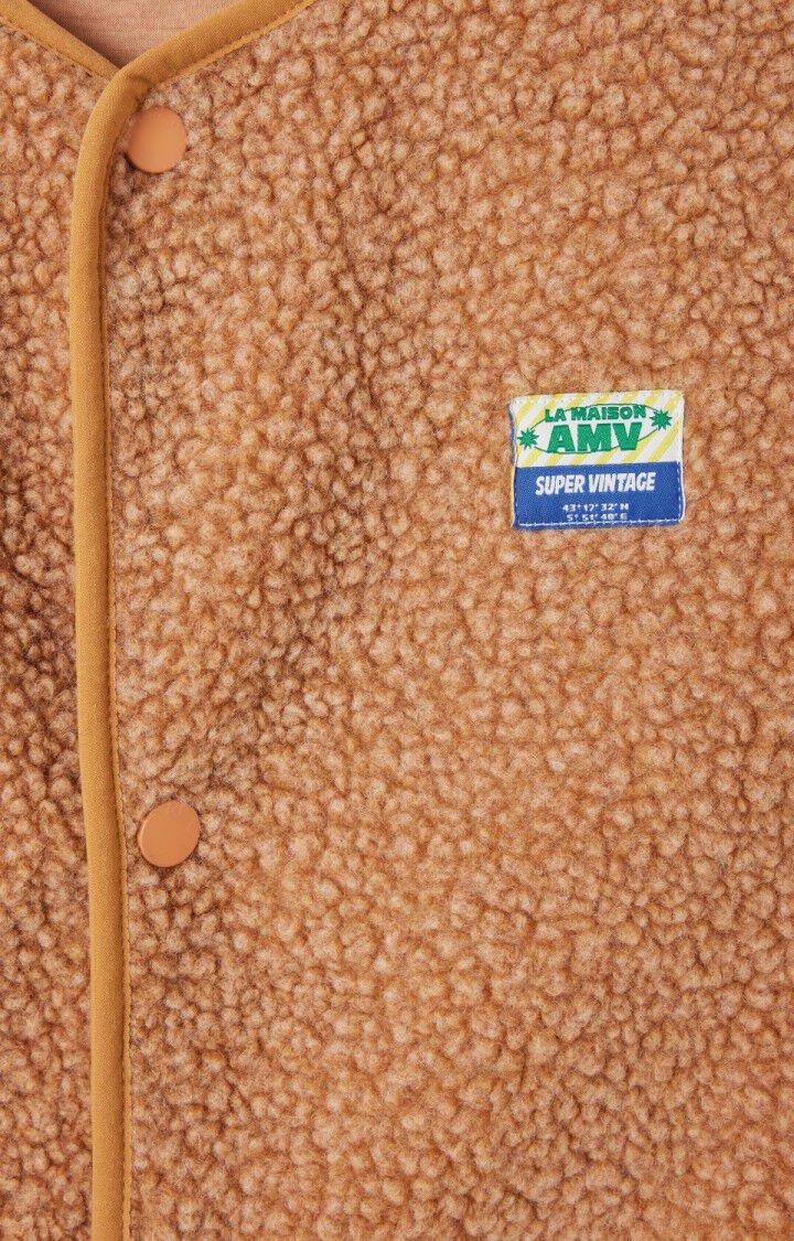 American Vintage Veste Homme Hoktown - NOISETIER CHINE 0 Sans Manches Marron - E25