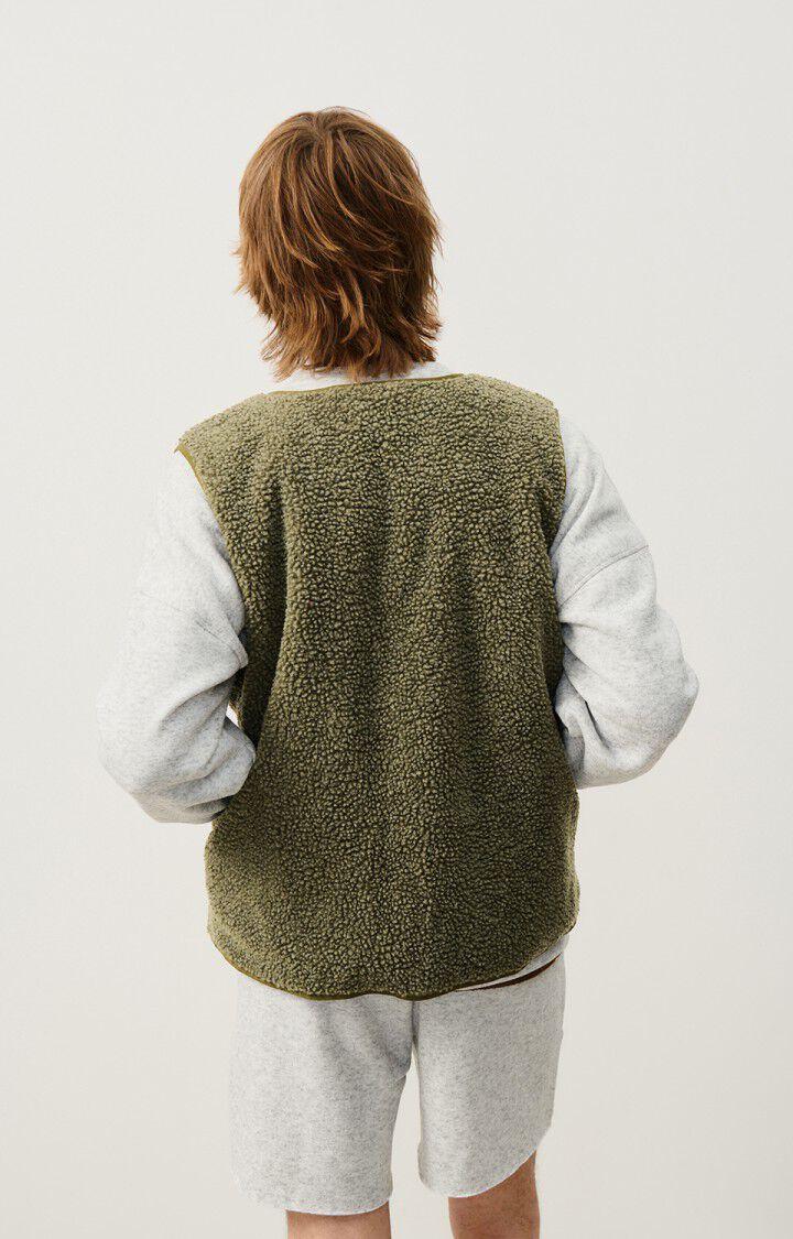 American Vintage Veste Homme Hoktown - VARAN CHINE 0 Sans Manches Vert - E25