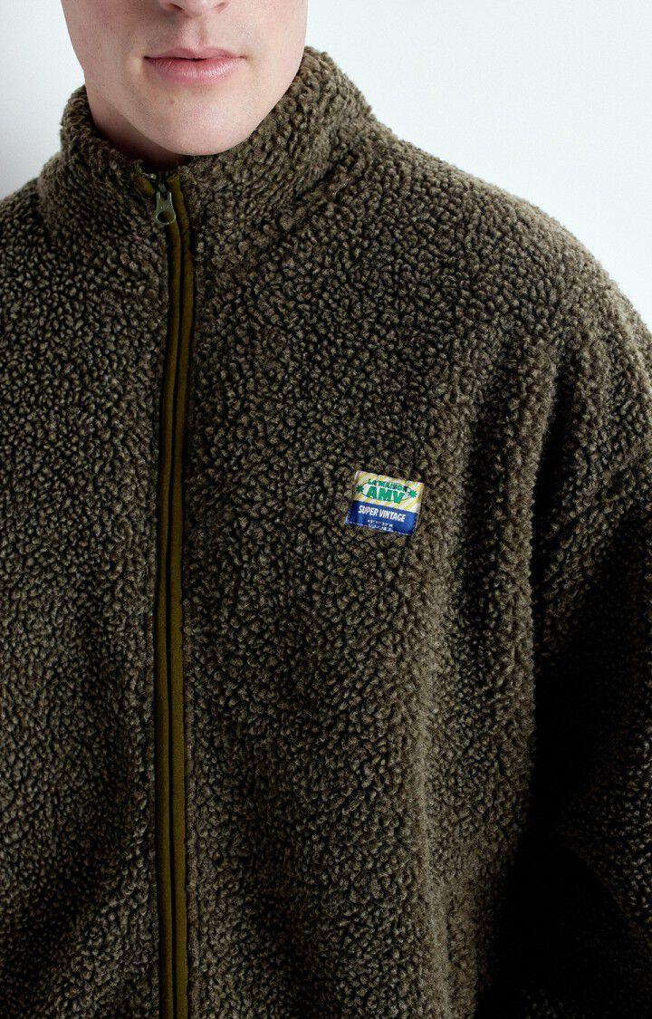 American Vintage Veste Homme Hoktown - VARAN CHINE 57 Manches Longues Vert - E25