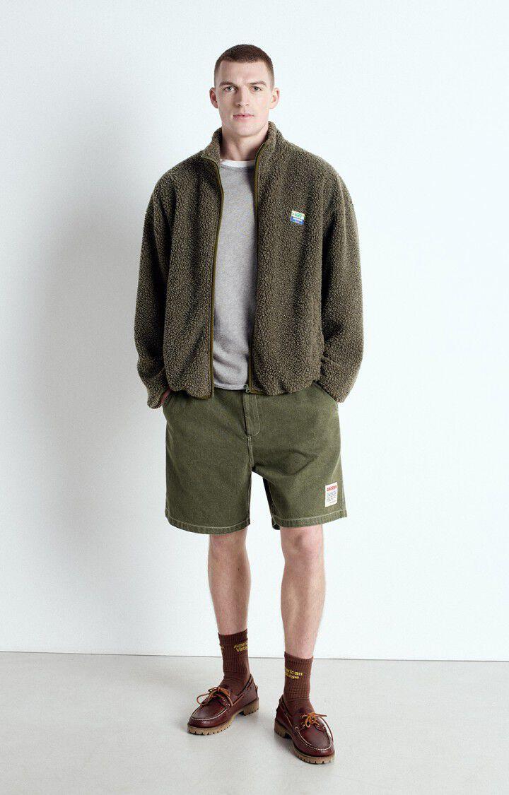 American Vintage Veste Homme Hoktown - VARAN CHINE 57 Manches Longues Vert - E25