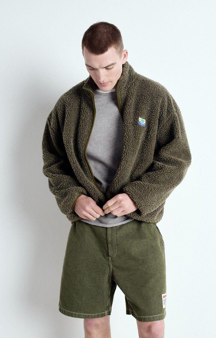 American Vintage Veste Homme Hoktown - VARAN CHINE 57 Manches Longues Vert - E25