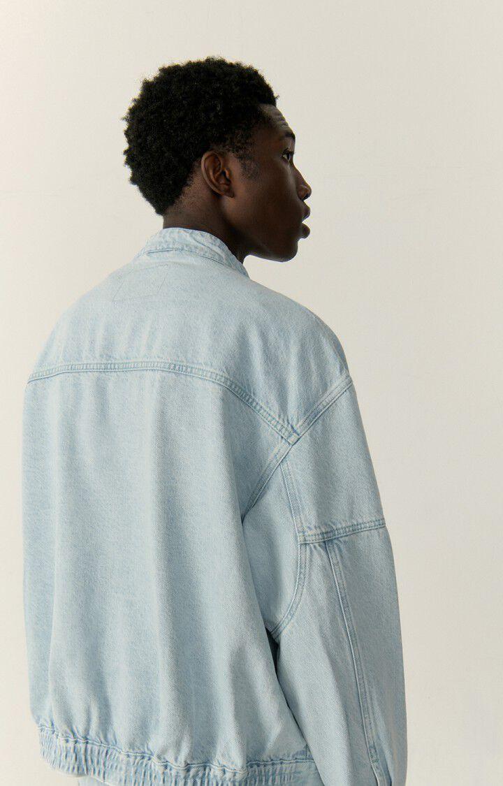 American Vintage Veste Homme Joybird - BLEACHED 62 Manches Longues Bleu - E23