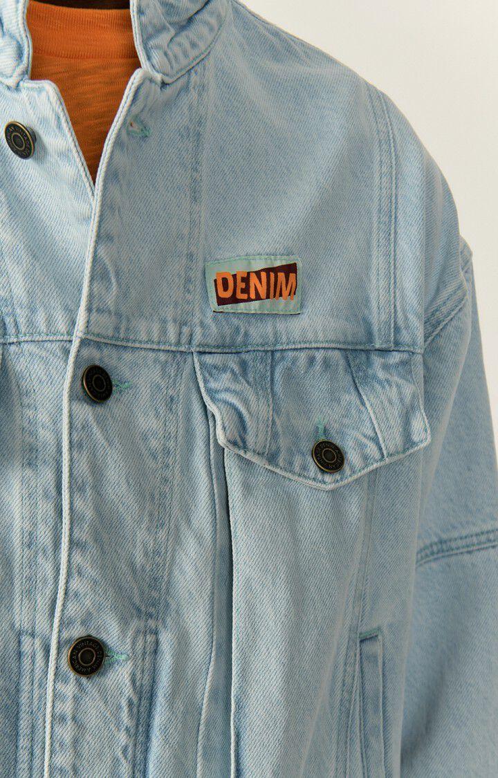 American Vintage Veste Homme Joybird - BLEACHED 62 Manches Longues Bleu - E23