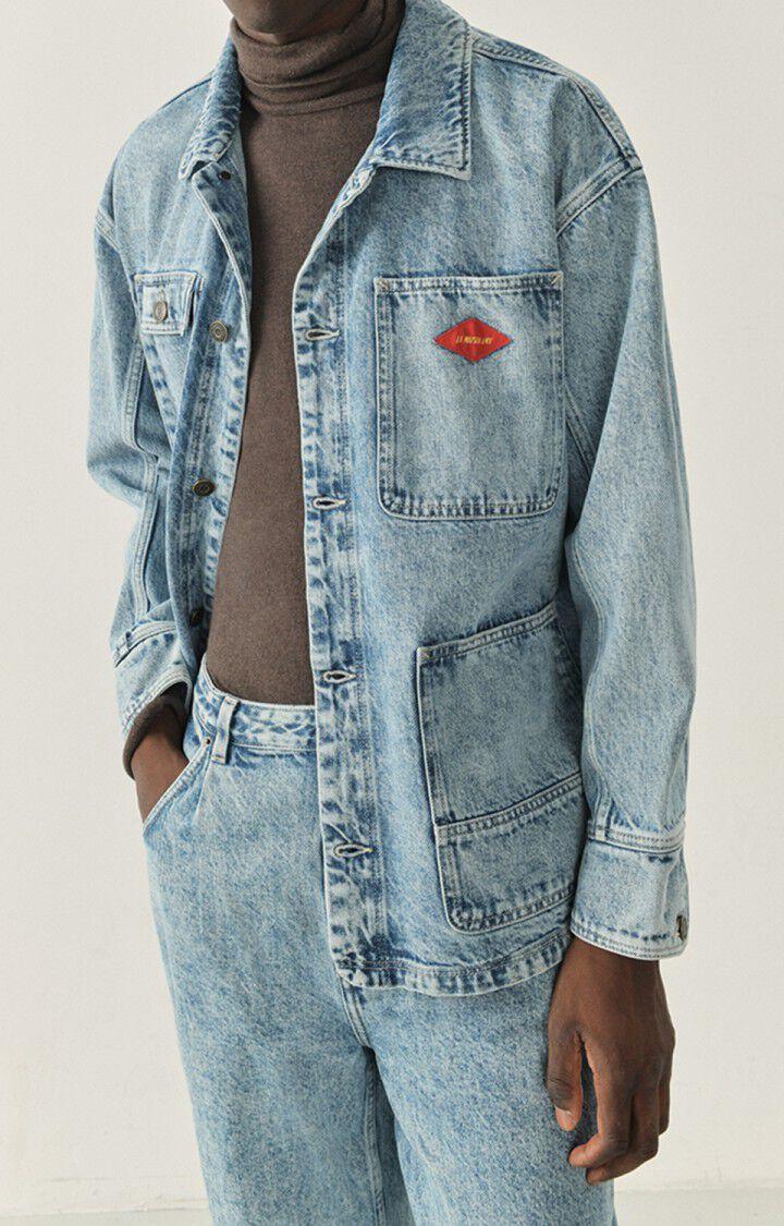 american vintage Veste homme Joybird - STONE BLEU CLAIR Bleu - H22