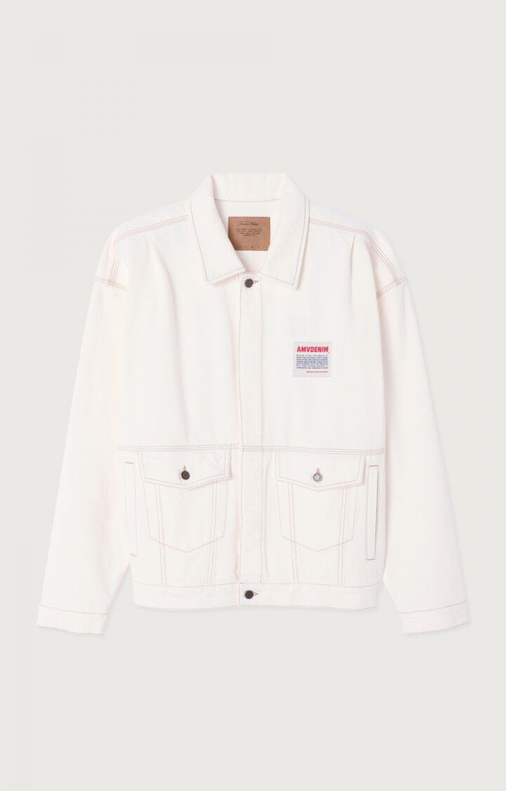 American Vintage Veste Homme Jozastreet - OFF WHITE 57 Manches Longues Blanc - E25