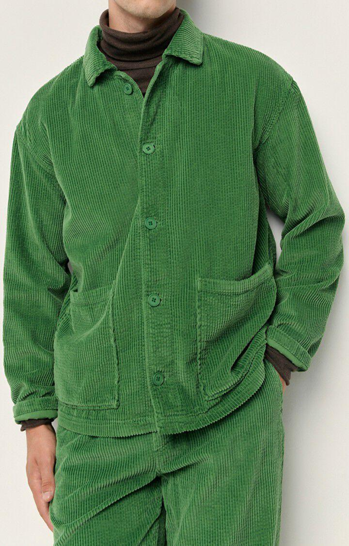 american vintage Veste homme Padow - MENTHE 58 Manches longues Vert - H22