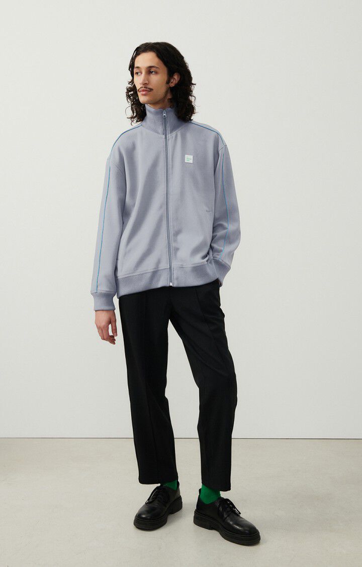 American Vintage Veste Homme Pukstreet - PLUIE 59 Manches Longues Bleu - H23