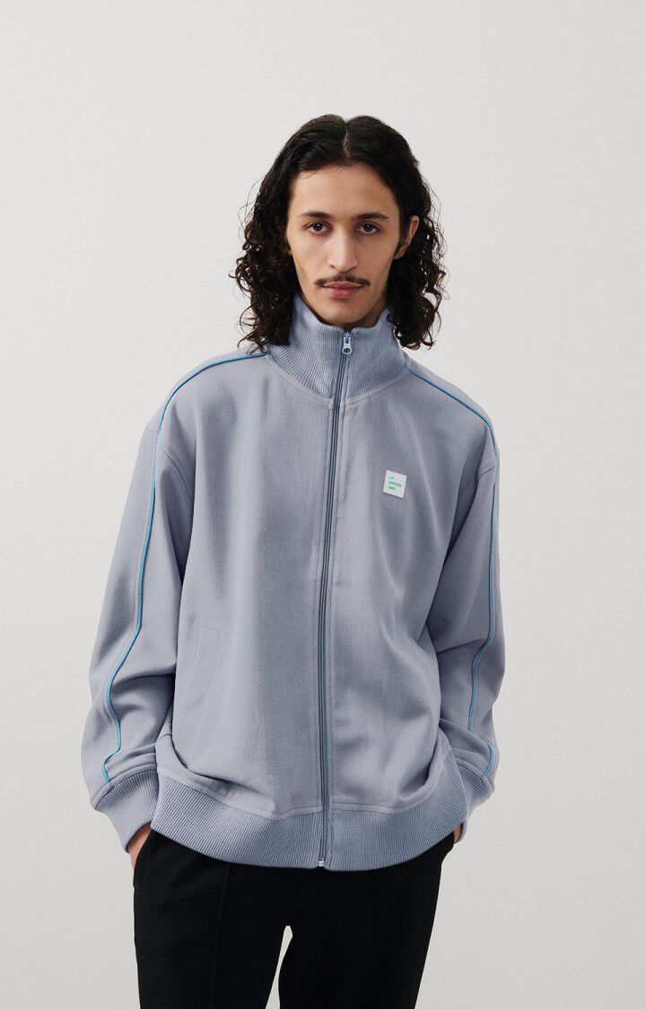 american vintage Veste homme Pukstreet - PLUIE 59 Manches longues Bleu - H23