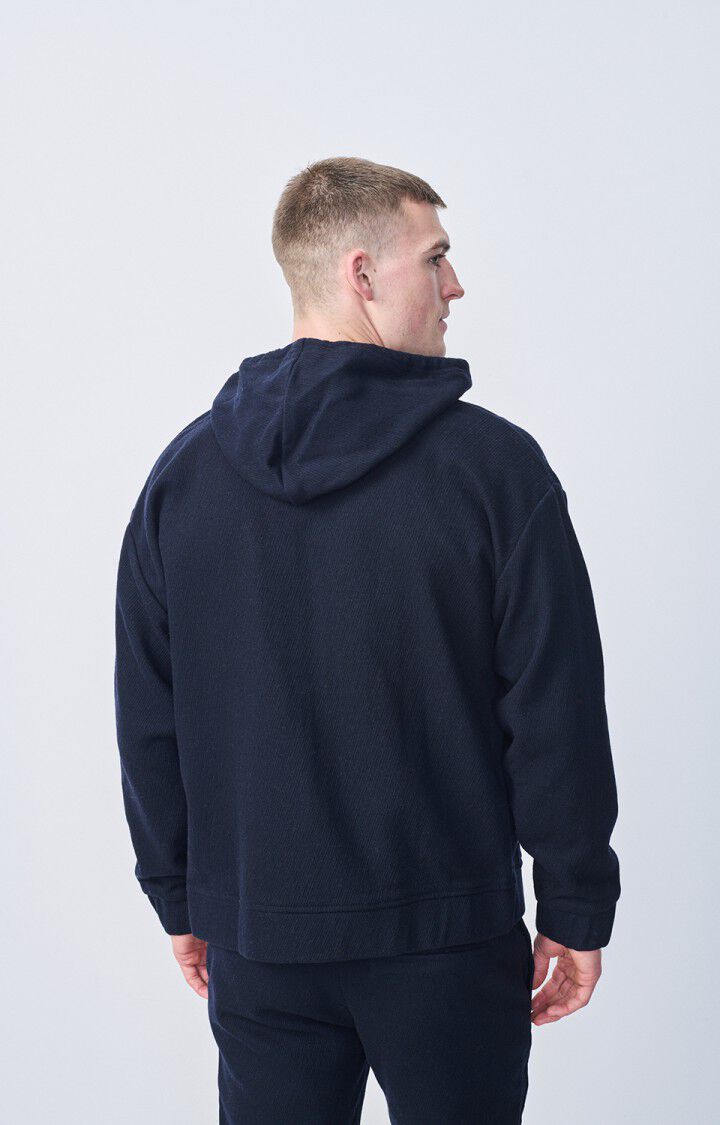 American Vintage Veste Homme Pylow - NAVY Manches Longues Bleu - E22