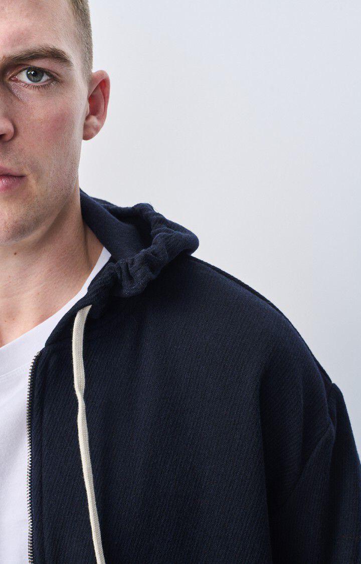 American Vintage Veste Homme Pylow - NAVY Manches Longues Bleu - E22