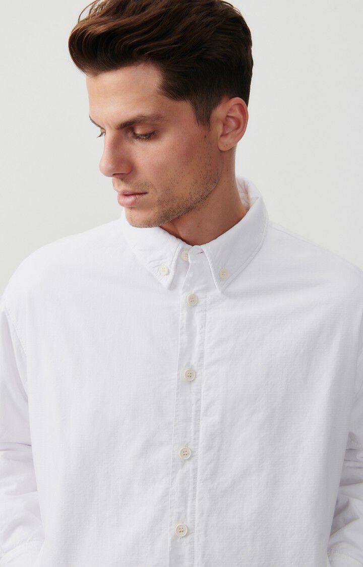 American Vintage Veste Homme Tysco - BLANC 60 Manches Longues Blanc - E24