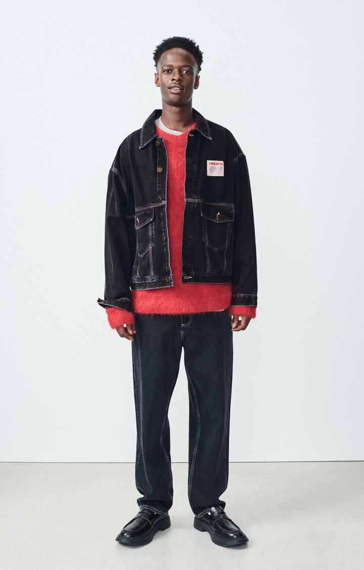 american vintage Veste homme Yopday - BLACK VINTAGE 57 Manches longues Noir - E25