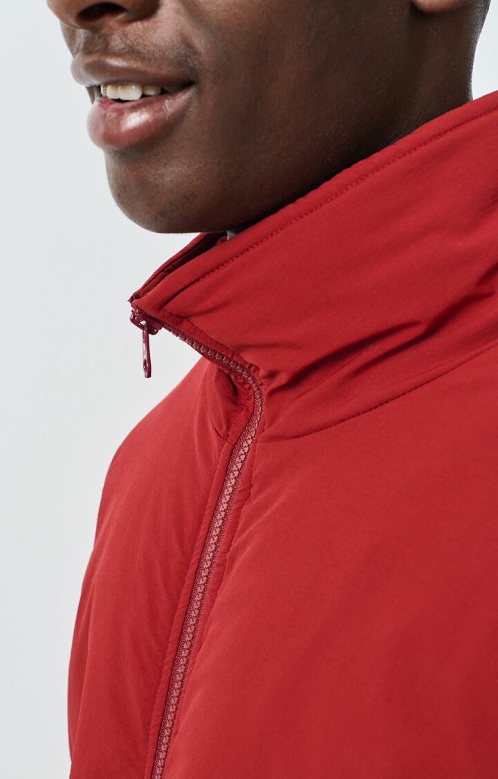 American Vintage Veste Homme Zaxoo - CERISE 62 Manches Longues Rouge - H24