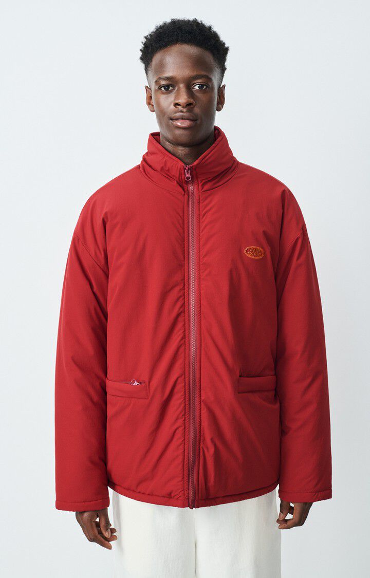 american vintage Veste homme Zaxoo - CERISE 62 Manches longues Rouge - H24