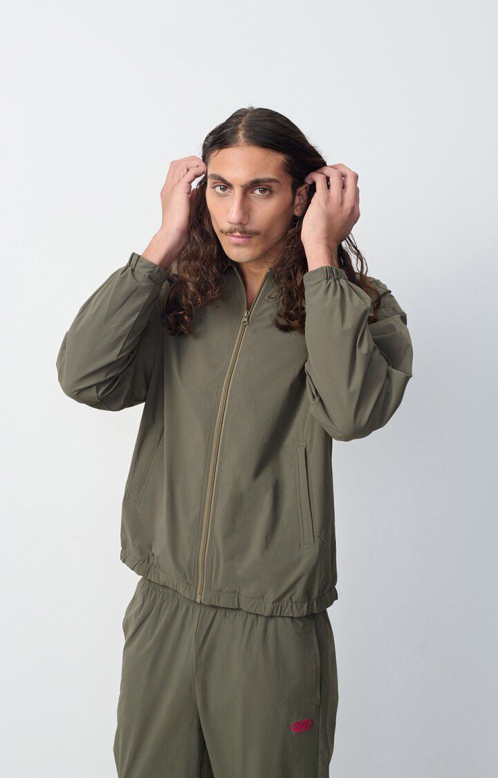 american vintage Veste homme Zaxoo - LAURIER 57 Manches longues Vert - H24
