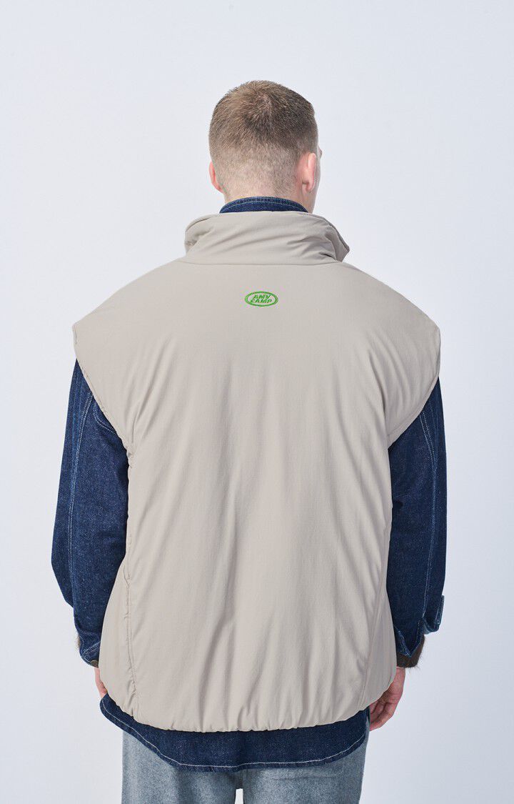 American Vintage Veste Homme Zaxoo - MASTIC 0 Sans Manches Beige - H24