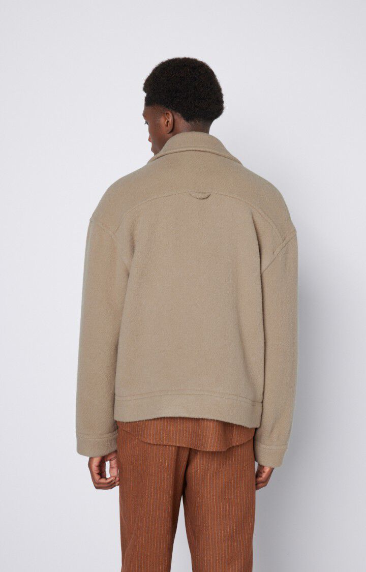 American Vintage Veste Homme Zefir - CREME BRULEE CHINE Beige - H22
