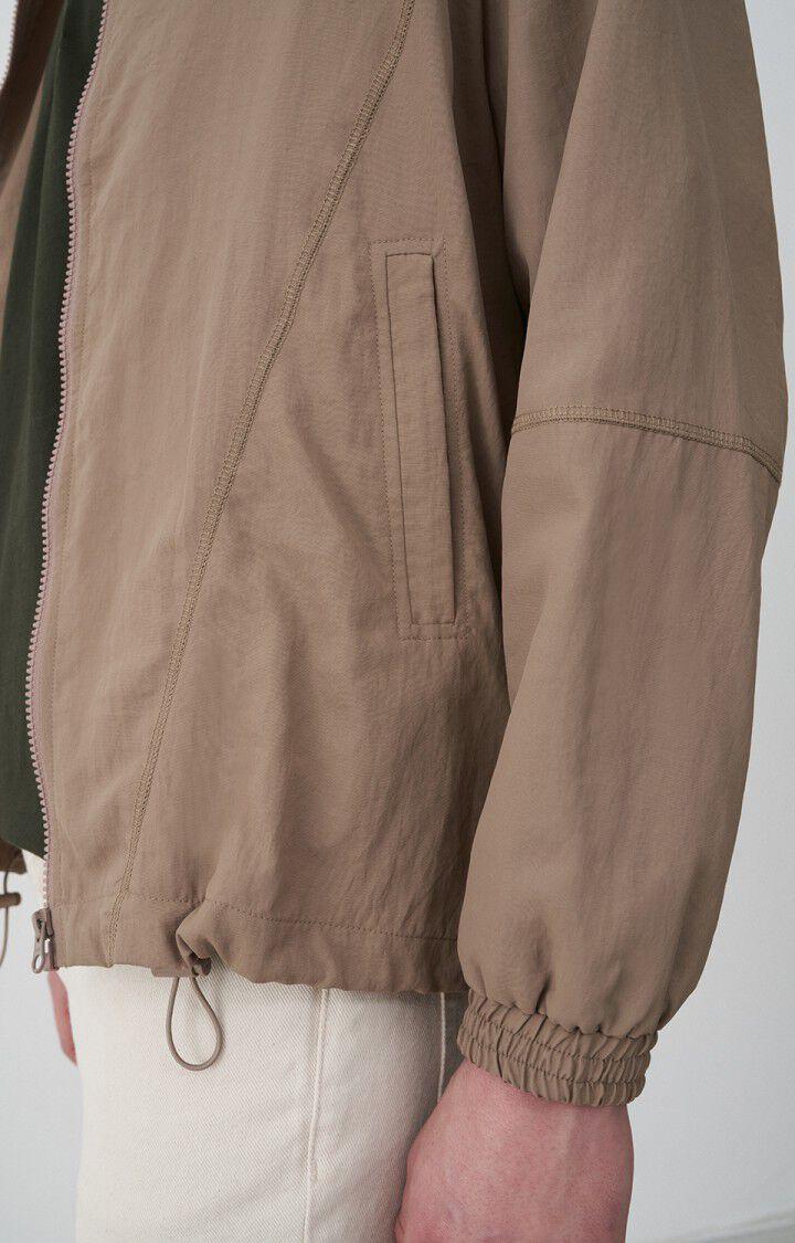American Vintage Veste Homme Zitoun - LATTE Manches Longues Marron - E22