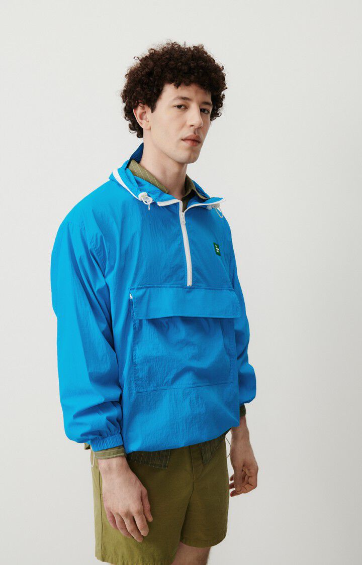 american vintage Veste homme Zotcity - PISCINE 58 Manches longues Bleu - E24